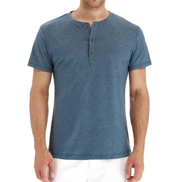 Men's Big & Tall Apt. 9 Core Classic-Fit Henley Premier Flex Size XLT 60% Cotton - Picture 1 of 4